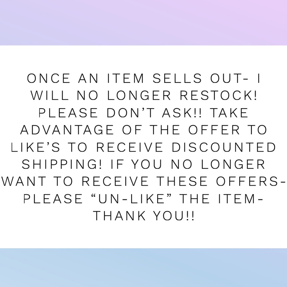 Hi Posh-Babe’s 💕 Please read 🦋 - Picture 2 of 5